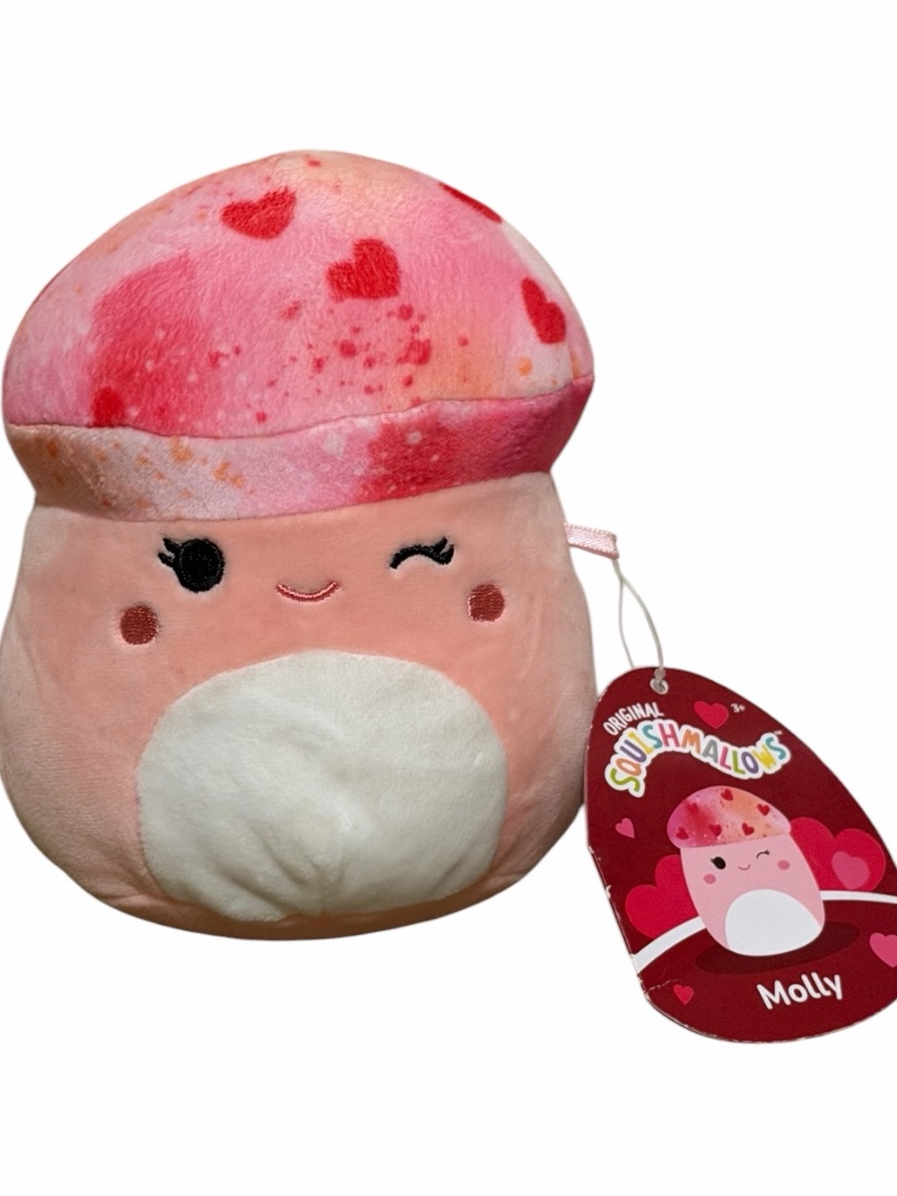 NWT Squishmallows Molly the Mushroom Plush 6" Exclusive Ships Fast!
